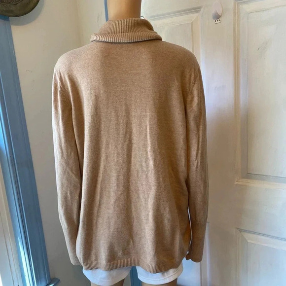 Worthington Turtleneck Soft Cozy Stretch Sweater Women Plus Size 1X - Picture 3 of 6